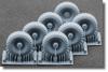 Колеса для Alvis FV622 Stalwart для модели Ace Model Parts SCXWM72004 Scale-X 1/72 Mk.2 (7 колес) Наборы, (Военная техника)