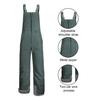 Insulated Ski Pants Unisex Waterproof Ski Bib Overalls with Zip-up Front Closure Windproof Winter Snowboarding Pants for Men Women