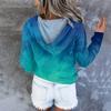 Women's Fashion Long-sleeved Printed Hoodie Top