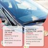 New model Homonth Glass Oil Film Cleaner Car Windshield Brightening Cleaning Coating Plating Agent Oil Film Decontamination