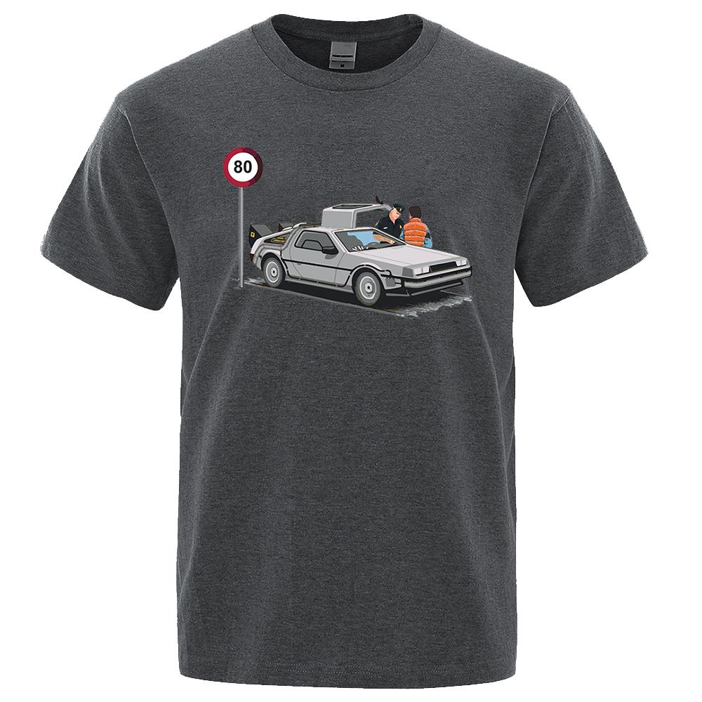I Was Caught Speeding Tshirt Men Cotton Oversized T Shirt Summer Casual Clothes Breathable Sweat Tshirts Crewneck Oversized Tops