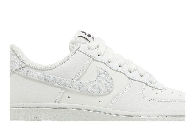 Women's Sneakers Nike Air Force 1 Low White Paisley (Women's) White/Grey Fog-White