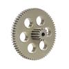 XBERSTAR Transmission Gear Set for FMS FCX24 FCX18 RC Hardened Steel Gearbox Gear Differential Gear Parts Accessories 1/24