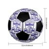Schalke 04 Indoor Soccer Ball Colorful Machine Stitched PVC Size 5 Team Training Competition Ready Durable High-Bounce Cool Sports Gift