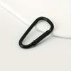 5pcs Aluminum Zinc Zinc Alloy D Type Carabiner Electrophoresis Outdoor Sports Buckle  Fishing
