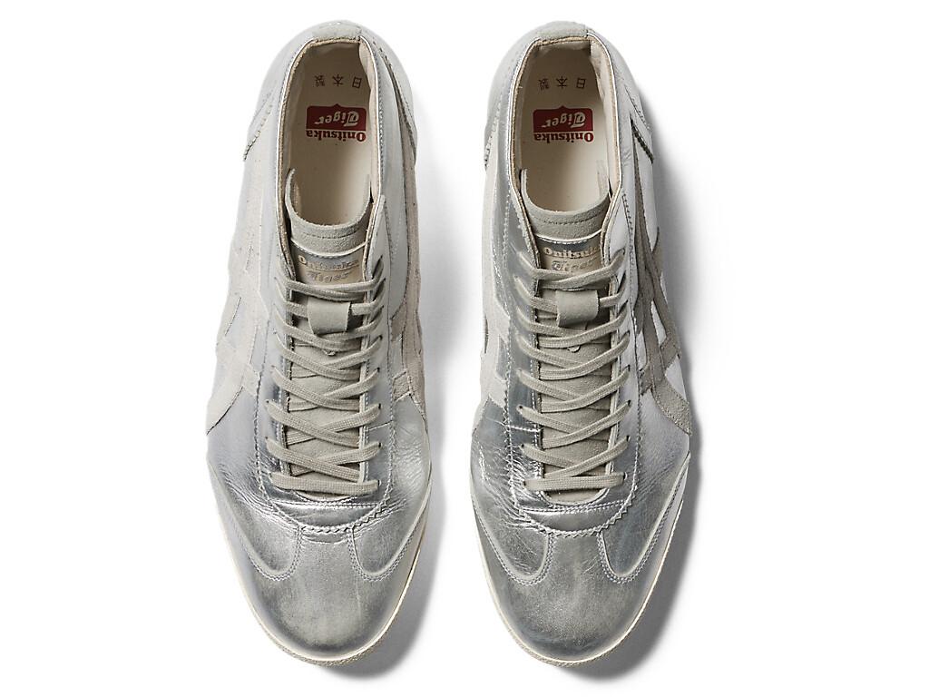 1181A608-020 Onitsuka Tiger NIPPON MADE Mexico Mid Runner Deluxe Серебристый (Мужской)