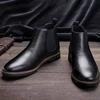 Мужские весенние и осенние модели Four Seasons Ботинки Martin Hundred British Retro Chelsea Boots Short Shoe Swords