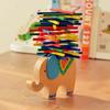 Wooden Elephant Balance Beam Toy To Train Children's Hand Eye Coordination And Concentration, Give Children Birthday And Christmas Gifts