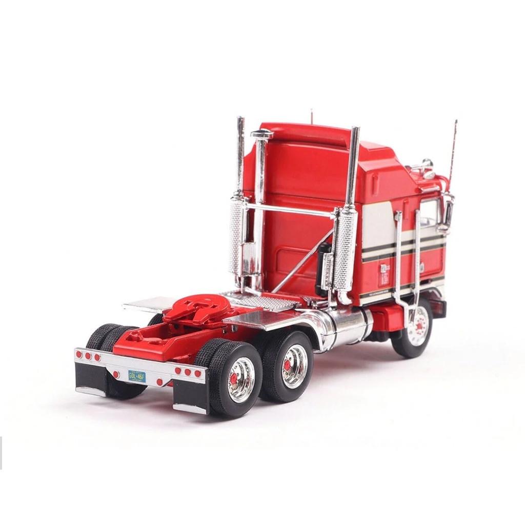 IXO Models 1/64 Scale Kenworth K100 Aerodyne 1976 Red Trailer Head [Parallel Import]