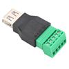 2 шт. Quicklink Solderless Type A Female USB Terminal Adapter Converter