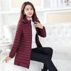 Women Cotton Padded Detachable Hooded Jacket Winter Warm Coat Loose Medium Long Parkas Outwear Female Casual Jackets Tops