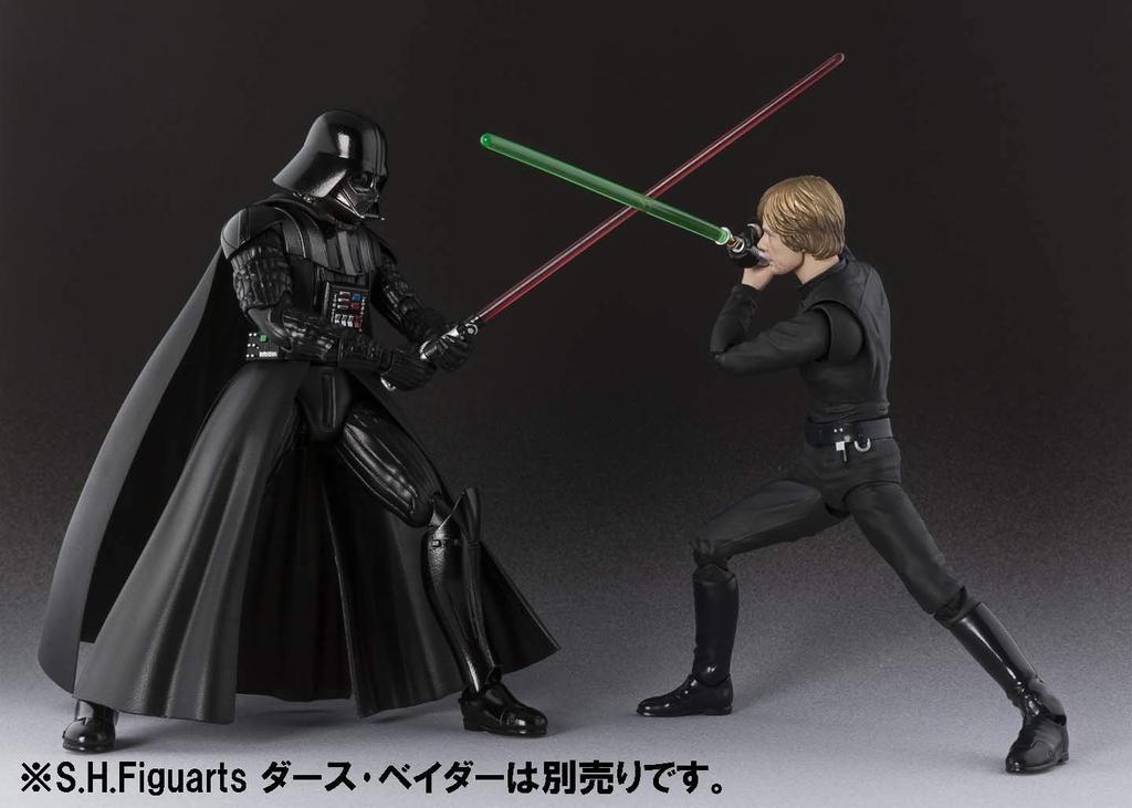 TAMASHII NATIONS Star Wars Люк Скайуокер 140 мм окрашенная подвижная фигурка SHFiguarts (Эпизод VI) приблизительно. ПВХ и АБС