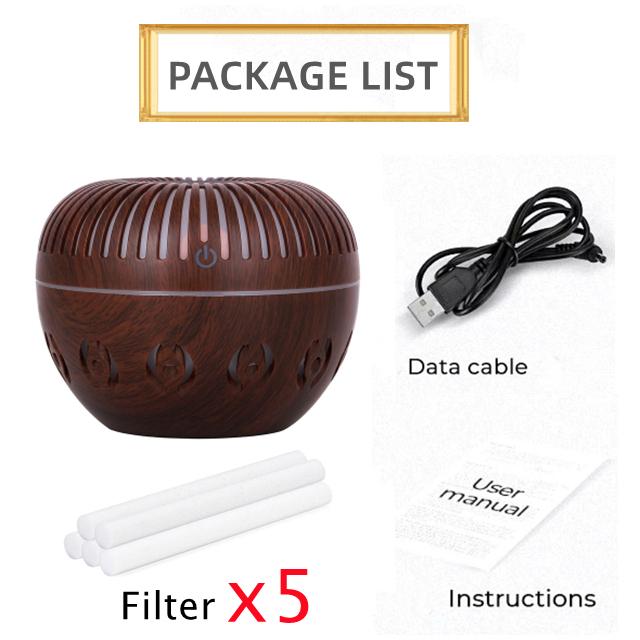 130 мл увлажнитель воздуха ароматический диффузор электрический водяной туман для офиса, дома, автомобиля со сменным светодиодным ночником