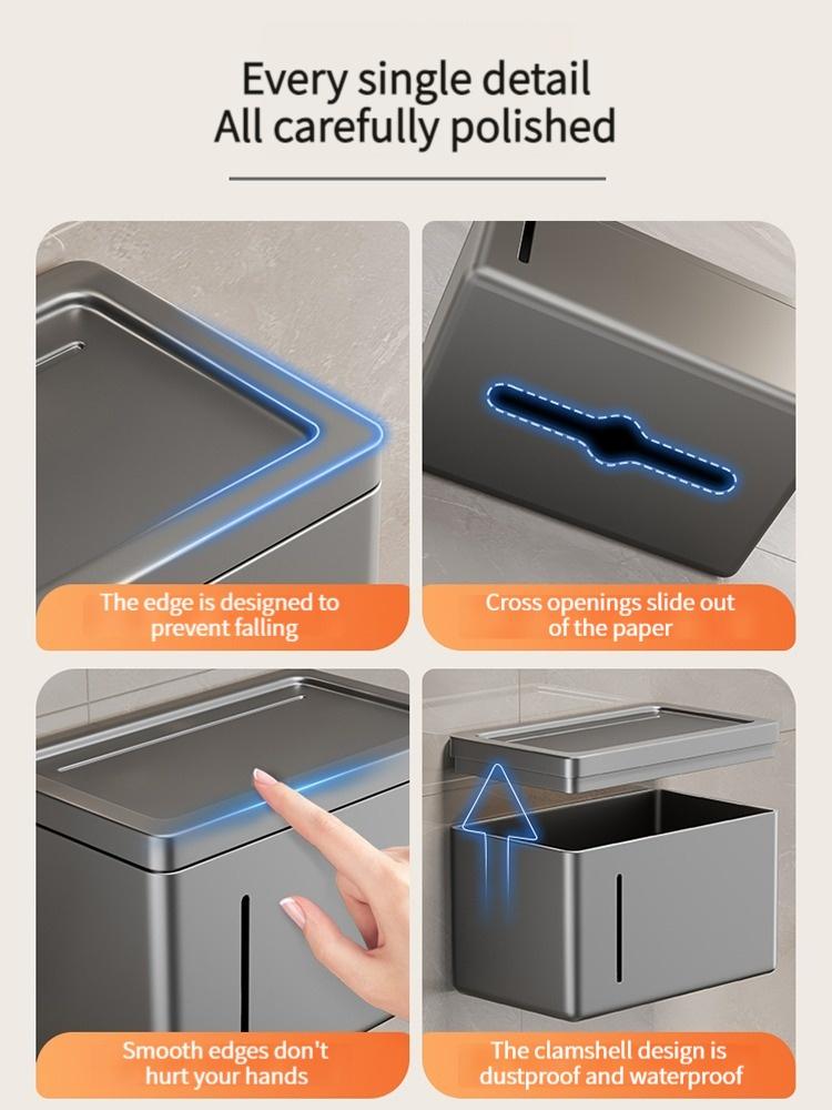 Коробка для туалетной бумаги настенный диспенсер для туалетной бумаги стеллаж для хранения в ванной комнате