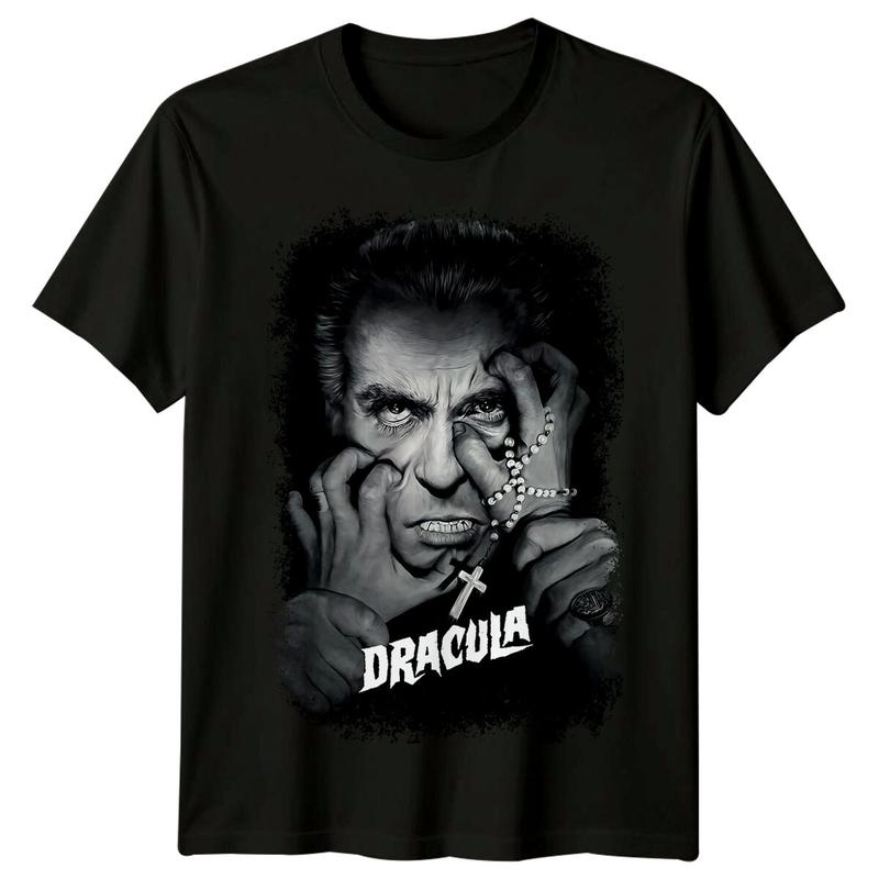 Dracula (1958) Movie Poster Inspired Unisex T-Shirt Retro Tee Graphic Tee