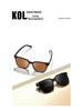 Солнцезащитные очки Bestfen Sunset Blush Square с поляризацией и защитой от УФ-лучей TY05F