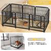 Ареден Питомец Круг Забор для питомцев Собачий круг Клетка Складной забор Легко собирается Свободная планировка Приучение к туалету Предотвращение побега Автономная клетка для собак
