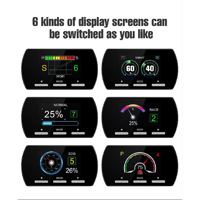 HD Car Electronic Accelerator Throttle Controller Shift Power Delay Pedal Booster For TOYOTA For Hilux SR5 Extra VIGO 2006-2015
