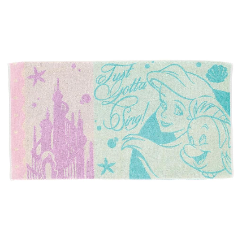 Marushin Disney Princess Little Mermaid Ariel Dream Shower Pillowcase with Antibacterial and Deodorizing Finish (Product Code 2006057000)