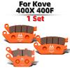 MRRANGT Motorcycle Ceramic Brake Pads fit for Kove 450RR 450R 400X 400F 321RR 321R 321F 250RR High Performance Low Noise
