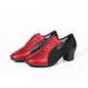 Туфли для латиноамериканских танцев из натуральной кожи, на мягкой подошве, женские туфли для модерн-джаза, туфли для преподавателей, туфли для квадратного танца