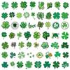 110 Sheets St Patrick Four-leaf Crocodile Graffiti Stickers Decorative Scooter Laptop DIY Stickers