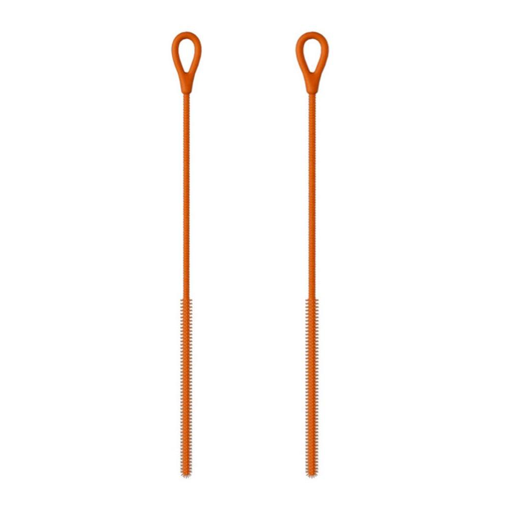 2 шт. Гибкая щетка для чистки трубок 6/8 мм щетка для соски силиконовая щетка для соломинок кухонные щетки