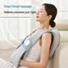 Aux Neck and Shoulder Percussion Massager Shawl with Heat CN plug (adapter included)