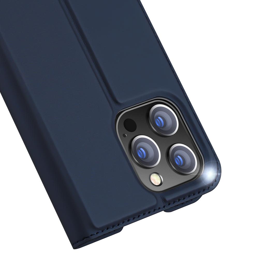 Dux Ducis Skin Pro Flip Case for iPhone 14 Pro Max - Blue
