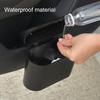 Universal Press Design Easily Install Car Trash Bin Dust Case Storage Box Black Pressing Trash Can for Car