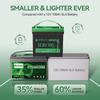 12.8V 100Ah Mini Lithium Iron Phosphate Battery Suitable for Energy Storage Systems Such As Fishing Motors, Camping RVs, Etc