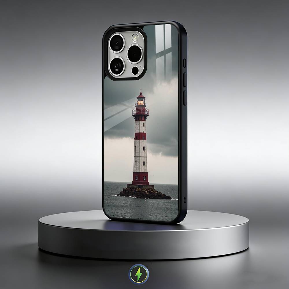 Lighthouse  Phone Case For iPhone17,16,15,14,13,12,11 Plus,Pro Max Magnetic For Magsafe Wireless Charging
