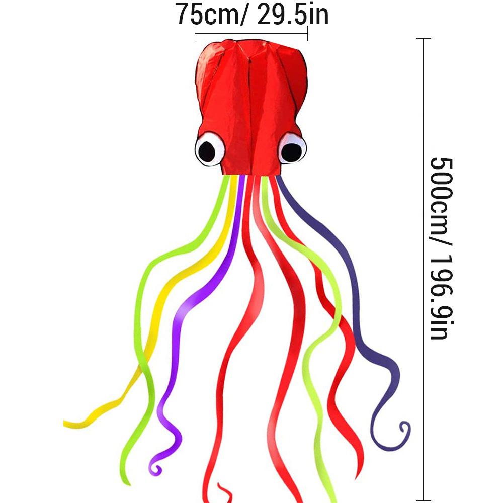 3 шт. Воздушные змеи Игрушки Дельта Кайт Тропическая рыба Кайт Осьминог Кайт Активный отдых Пляжная игрушка