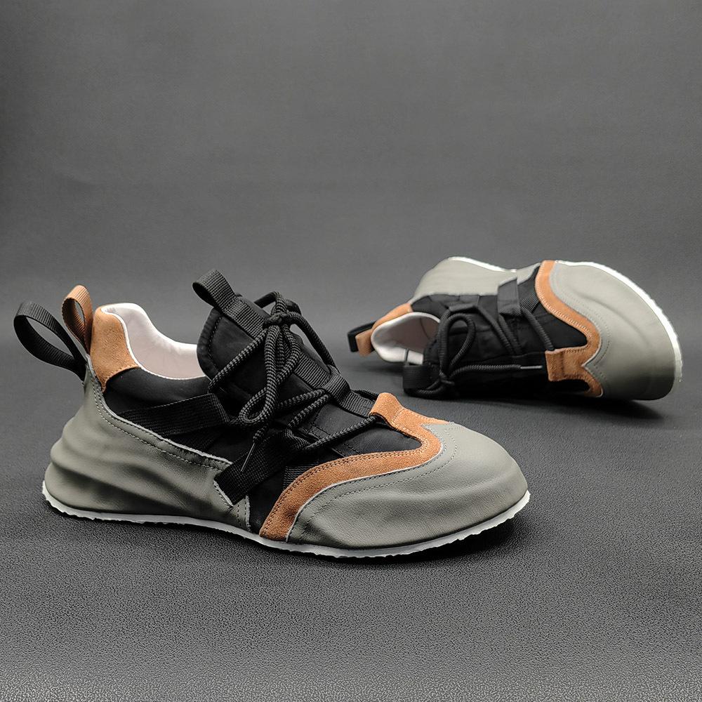 Кожаная сумка платформа для подошвы кроссовки папины кроссовки инс сырые кроссовки повседневные кроссовки