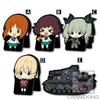 Маленький клип-маскот, всего 5 видов "Girls & Panzer"