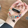 Браслеты для часов из бусин для Mi Band 8 9 10 Запасные ремешки для часов для Mi 8Pro 9Pro Браслет Эластичный для Redmi Watch 4 5 6 Ремешки 3