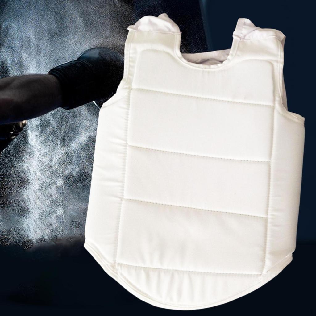 Защита тела для карате, бокс, грудь, жилет для тхэквондо, реберная броня для улицы