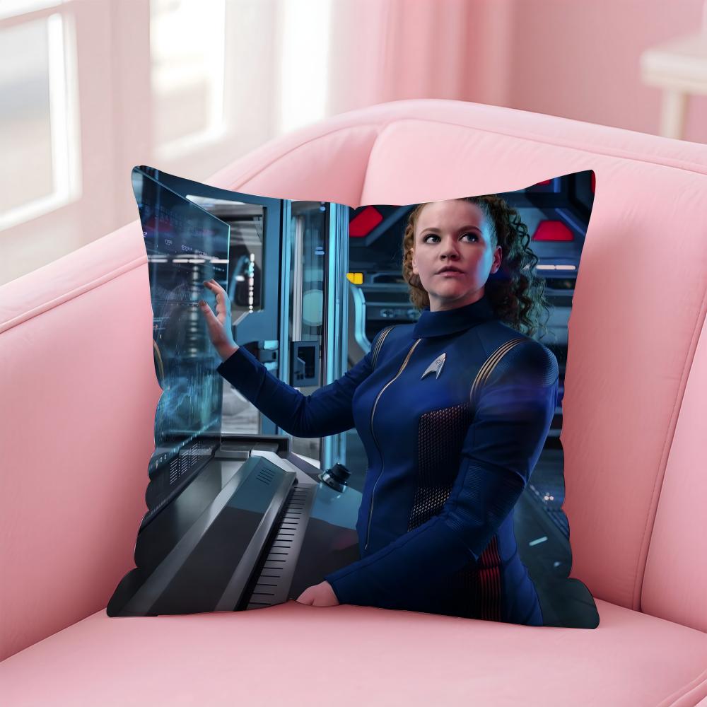 SSylvia Tilly Cushion Cover Pillow Case Soft Friendly Fabric Concealed Zipper