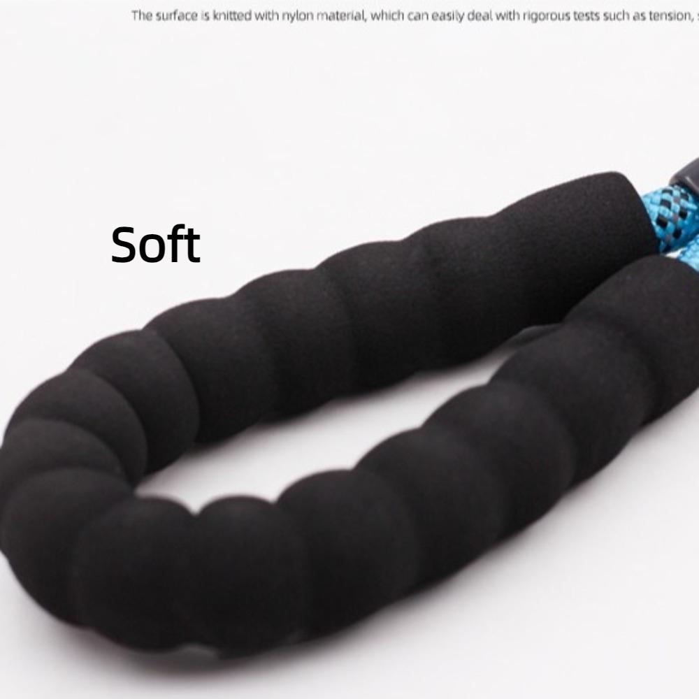 Мягкий тренировочный поводок для собаки Короткий светоотражающий поводок Поводок для собаки, чтобы следовать вплотную Собака