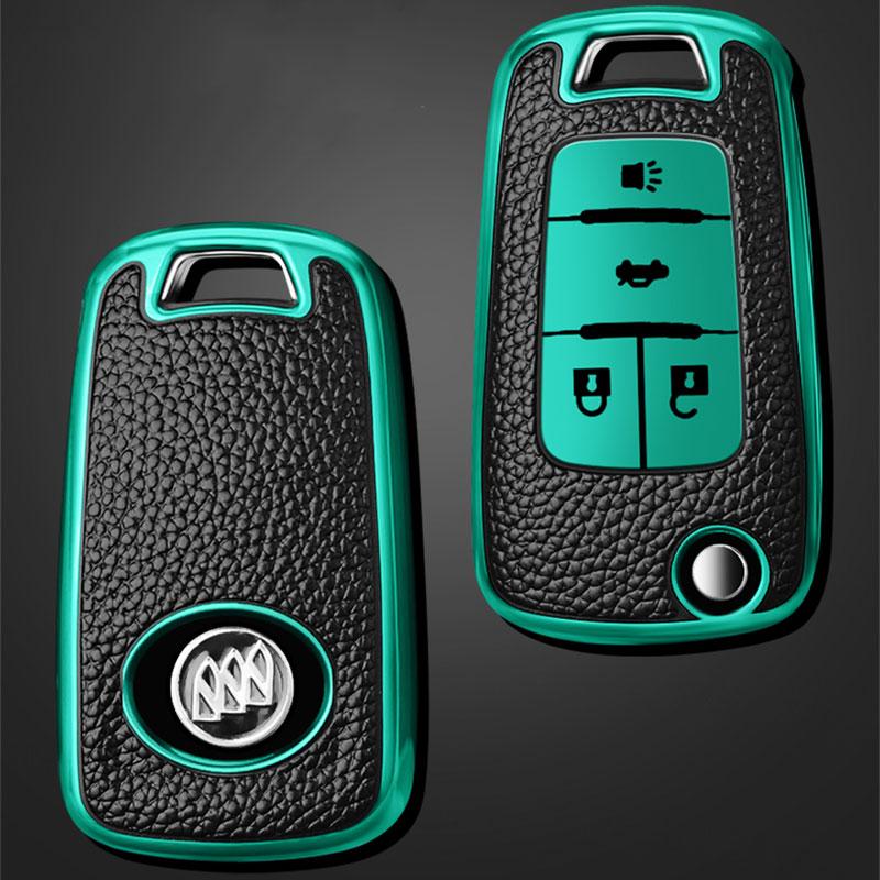 New Design TPU Leather Car Flip Key Case Cover Shell For Chevrolet Cruze Aveo Trax Sail Malibu Captiva Opel Vauxhall Astra J Corsa Insignia Mokka