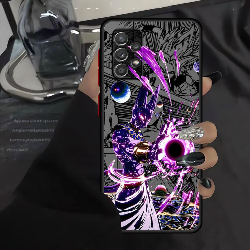 Чехол для телефона Dragon Bll Buu Beerus Back Cover Case для Samsung Galaxy A16 A15 A52S A72 A56 A36 A53 A14 A23 A73 A33 A25 A35 A55