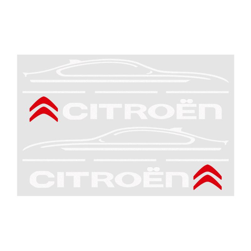 4Pcs/set For Citroen Car Stickers Door Handle Sticker Mirror Decor Protector Decals Car Accessories C1 C2 C3 Grand C4 Picasso