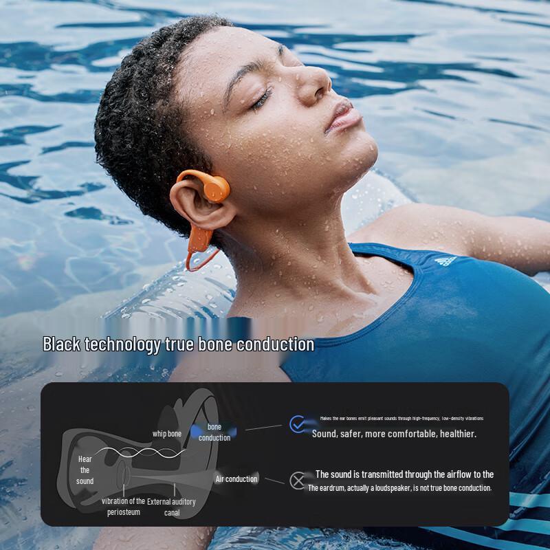 SANAG B60S ProMax Open-Ear Bone Conduction Sports Headphones
