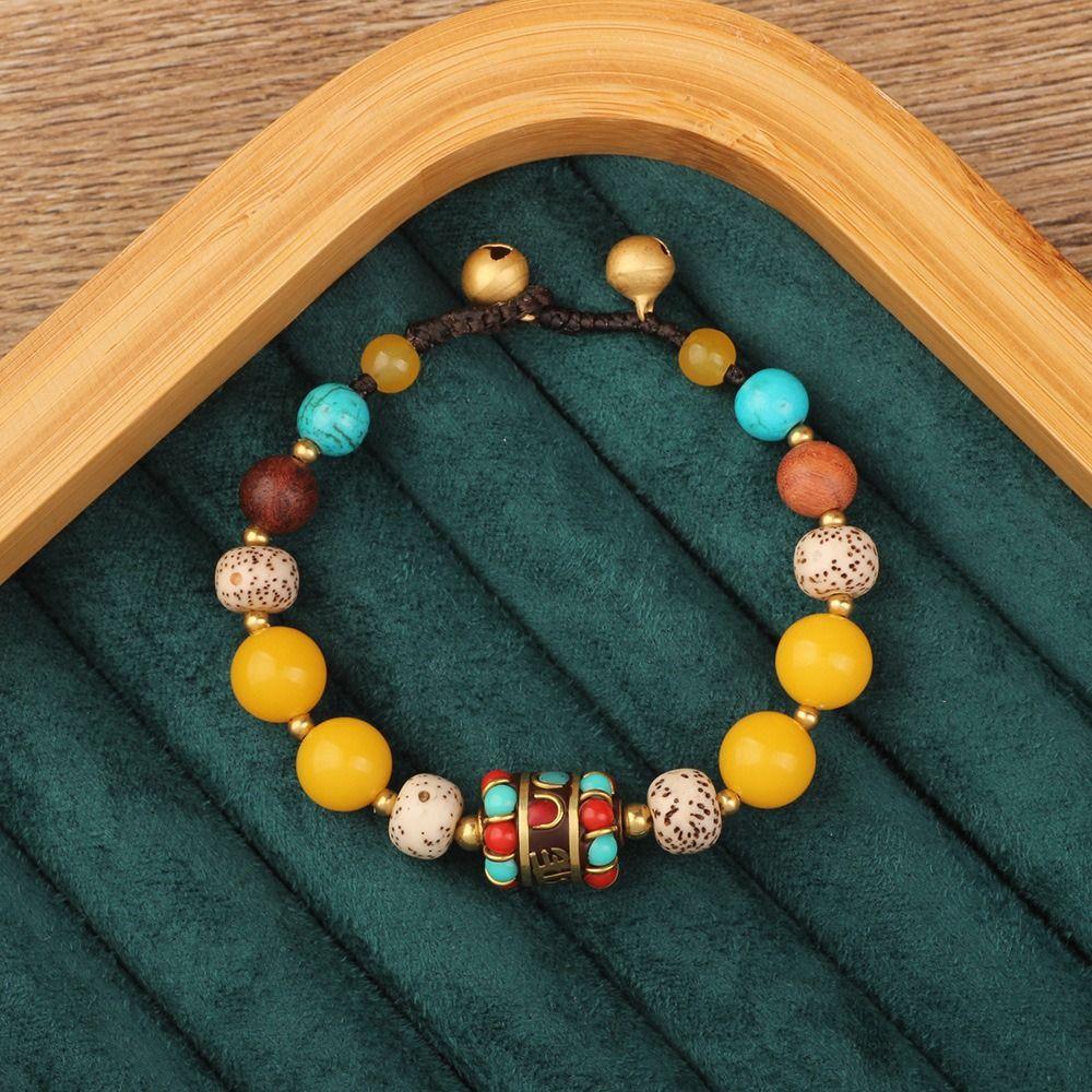 Nepal Tibetan Style Tibetan-style Bracelet Colorful Vintage Beaded Bracelet Woman/Girls