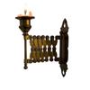 1PC Wall-Mounted Extending Taper Candle Holder Home Metal Vintage Candle Holder Home Decor Stretchable Living Room