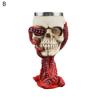Novelty Beer Mug Skull Shape Realistic Octopus Tentacles Stainless Steel Medieval Halloween Party Wine Cup Whisky Shot Glasses Drinking Cup