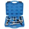 5 Pcs Ball Joint Separator Alloy Steel Tie Rod End Splitter Removal Puller Tool Set with Storage Box for Trucks