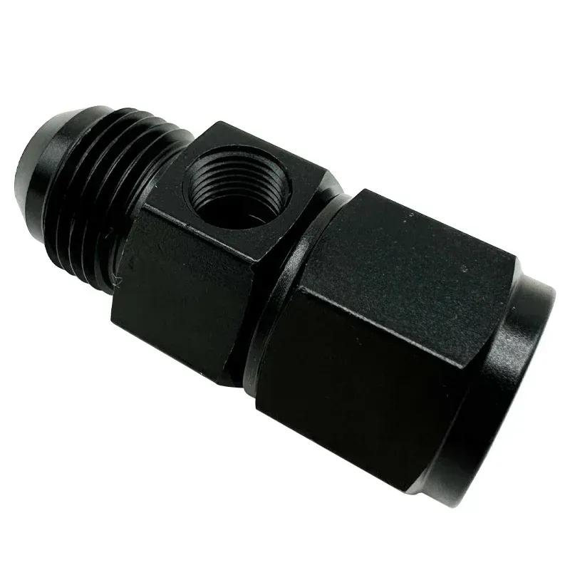 2 шт. AN4 AN6 AN8 AN10 AN12 1/8 NPT AN Поворотный Соединитель-Адаптер Бокового Порта для Датчика Масла, Резьбовой Фитинг 'Мама' на 'Папу'