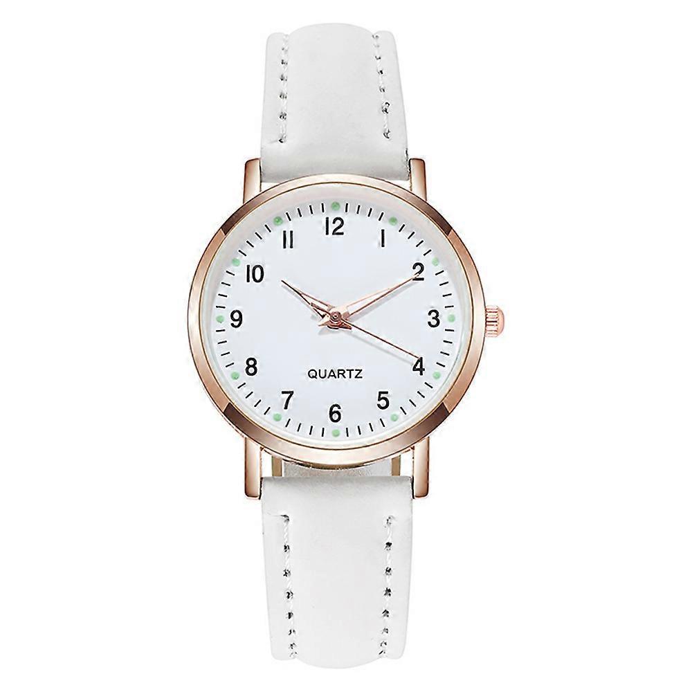 Ladies Watches Womens Small Quartz Analogue Wrist Watch Casual Leather