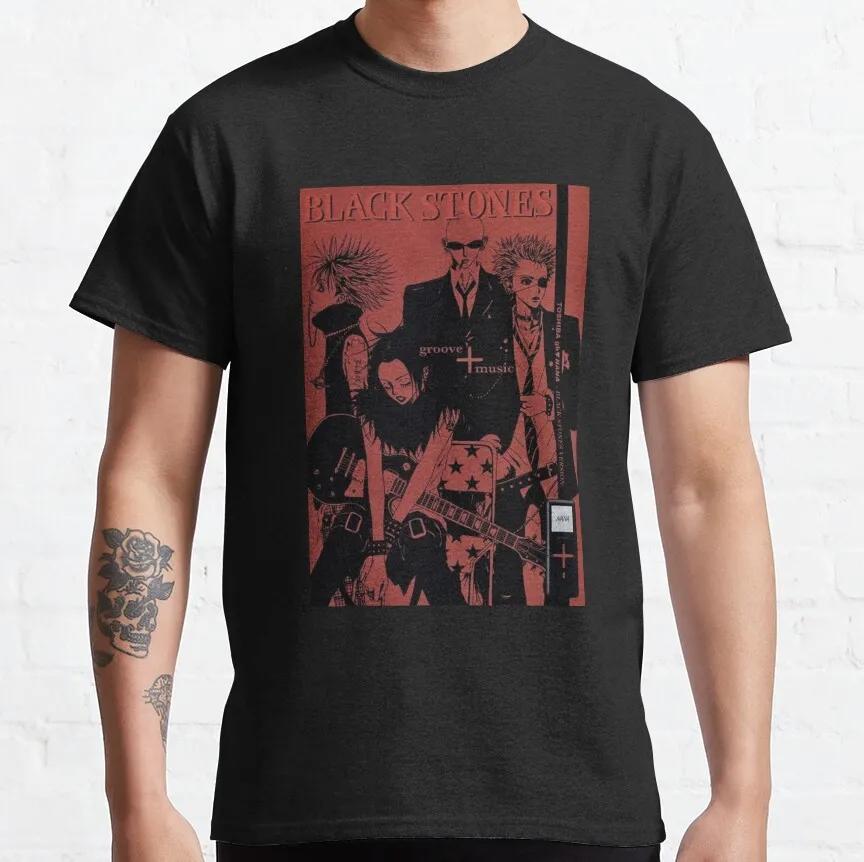 Nana Trapnest Trigger anime T Shirts The Black Stones manga 100% cotton 90s punk sex pistols ai yazawa westwood Gift Idea Tops